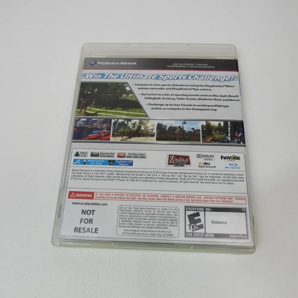 Sports‎ Champions (Sony PlayStation 3 , 2010)